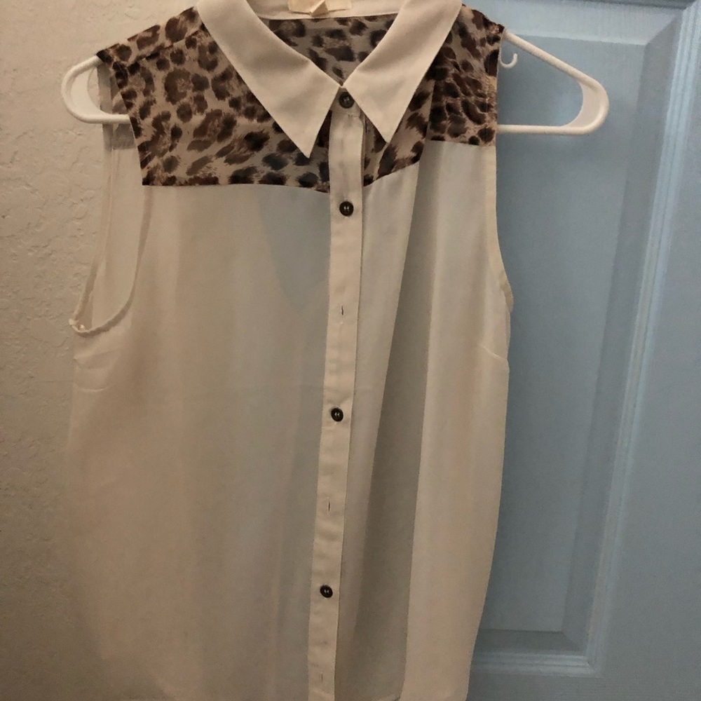 Brand Pearl white tank